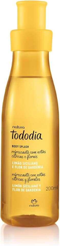 Natura, Body Splash Tododia Limão Siciliano/Flor de Gardênia 200 ml
