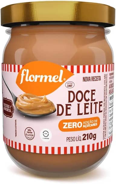 Doce de Leite Cremoso FLORMEL 210 Gramas