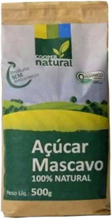 Açúcar Mascavo Orgânico Coopernatural 500g
