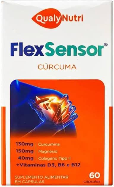 Flex Sensor Cúrcuma 500mg – 60 Cápsulas