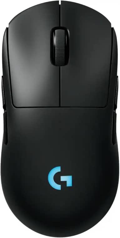 Mouse Gamer Sem Fio Logitech G PRO 2 LIGHTSPEED para Destros ou Canhotos, 4 Botões Programáveis e Removíveis, Sensor Hero 2 44K DPI, Carregamento USB-C, PC/Mac - Preto