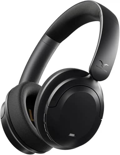 Fone de Ouvido Bluetooth Over Ear Hero Max, Cancelamento de Ruído Ativo Headphone Bluetooth 6.0 Sem Fio com Mic, Power Bass, Baixa Latência, Conexão Multiponto, 60H Reprodução para Academia e Jogos