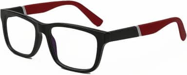 Armação de Óculos Para Grau Masculina Robusta Com Haste Durável Confortável Suporta Grau Alto Dobradiça em Metal com Molas Acabamento Emborrachado Óculos Detalhes