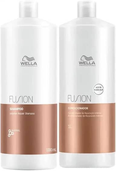 Kit Wella Fusion Intense Repair Shampoo e Condicionador 1 L