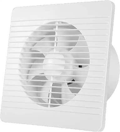 Ventilador Exaustor de Parede para Banheiro, 100/150mm, Bivolt (Orifício - 100mm)