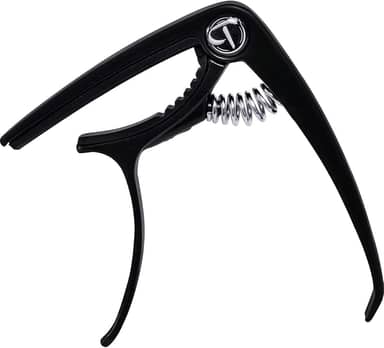 CAPOTRASTE PARA VIOLÃO EM ALUMÍNIO TONANTE - PRETO - CPT20