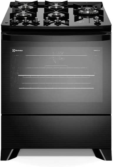 Fogão Electrolux 5 Bocas Experience com PerfectCook360 Preto FE5CP