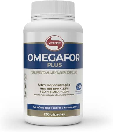 Vitafor - Omegafor Plus- 120 Cápsulas
