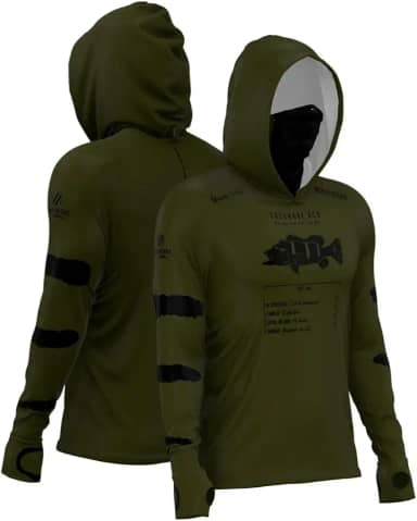 Camiseta de Pesca Masculina X-protect 360 Sublimada - Mar Negro Blue Rio G