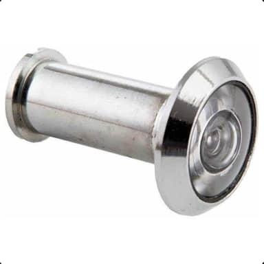 Olho magico visor para porta de 35 a 52 mm - cromado