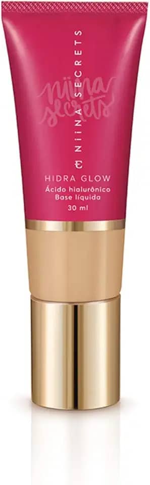 Base Líquida Niina Secrets Hidra Glow Cor 25 30ml - Eudora