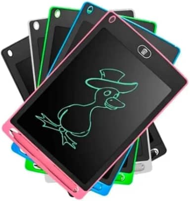Lousa Tablet Tela Digital Mágica Infantil LCD de 8,5 Polegadas com Caneta para Estudar Escrever e Desenhar (cores sortidas)