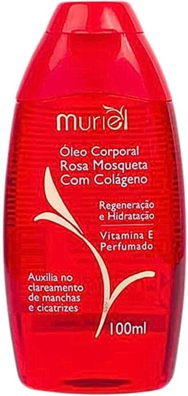 Óleo Corporal Rosa Mosqueta Com Colágeno 100Ml