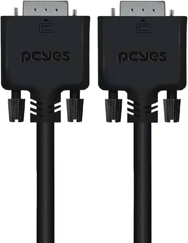 CABO DE VÍDEO VGA 15 PINOS MACHO PARA VGA 15 PINOS MACHO 28AWG PURO COBRE 2 METROS - PVM15-2 - PCYES