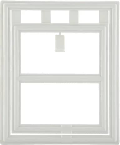 Zerodis Plástico -Hau -hunde Doger Katorentür ímã Simplesmente Controla o Aba Seguro para o Portão da Tela (L estilo de dia)