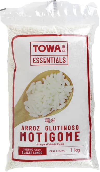 Arroz Japonês Glutinoso Motigome/Mochi Towa Essentials 1kg