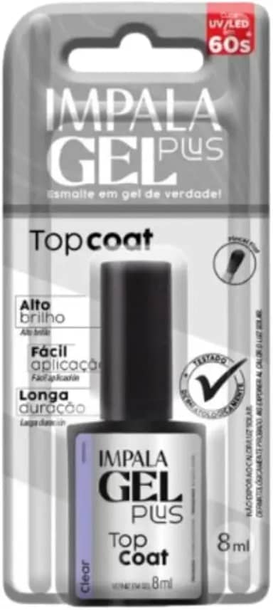 TOP COAT GEL - IMPALA GEL PLUS - CLEAR BLISTER