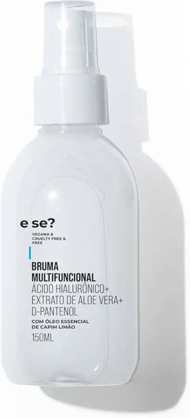 Hidratante Bruma Multifuncional - Ácido Hialurônico + Extrato de Aloe Vera + D-Pantenol - 150ml