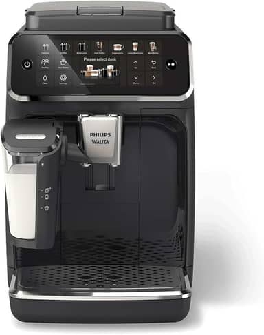Cafeteira Espresso Superautomática LatteGo Elite Série 4400 Philips Walita, prepare até 12 bebidas, 2 anos de garantia, 1400W, 110v - EP4441/55