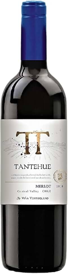 Tantehue Vinho Chileno Tinto Merlot 750Ml