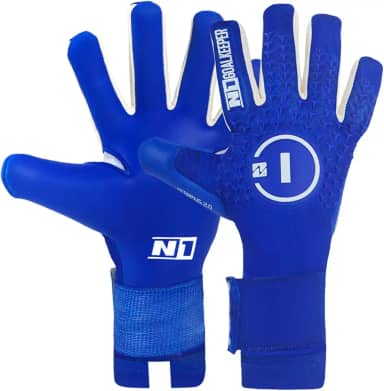 Luva Goleiro Profissional N1 Scorpius 2.0 Cor:Blue, Tamanho:8