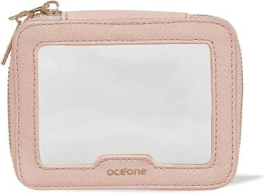 Oceane- Mini Necessarie Crystal Case./Nude