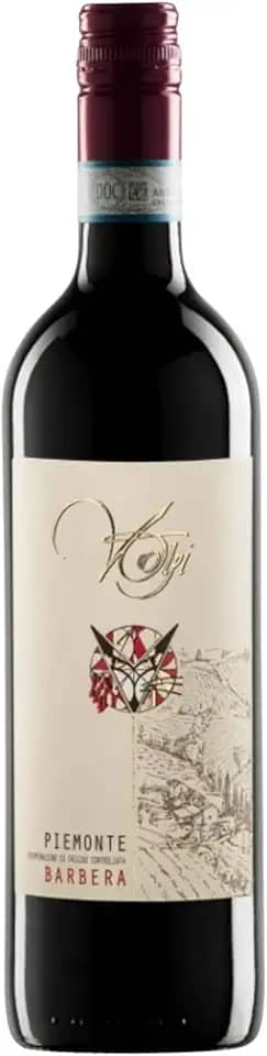 VINHO ITALIANO TTO BARBERA DOC PIEMONTE 2022 750ML, VOLPI