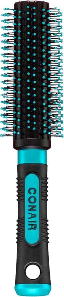 Conair Escova redonda Salon Results – Escova de cabelo com cerdas de nylon para pentear