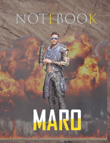Free Fire Maro Notebook