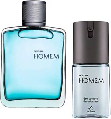 KIT NATURA HOMEM CLÁSSICO (COLÔNIA DE 100 ML + DEO CORPORAL DE 100 ML) +