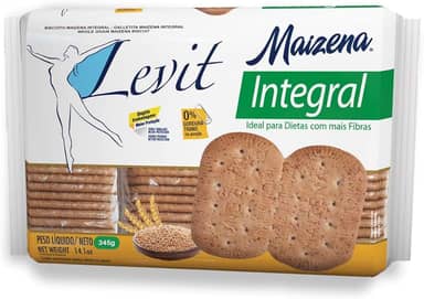 Levit Biscoito Maisena Integral 345G