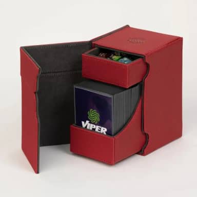Deck Box Torre 100+ Para Card Game Premium Viper (Vermelha)