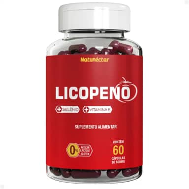Licopeno com Selênio e Vitamina E - 60 CAPS - NATUNECTAR
