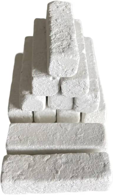 Giz Branco 1kg p/Sinuca Bilhar