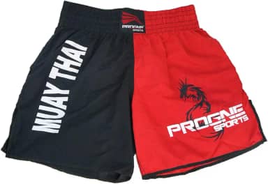 Muay Thai Calção Short de Treino, Masculino e Feminino