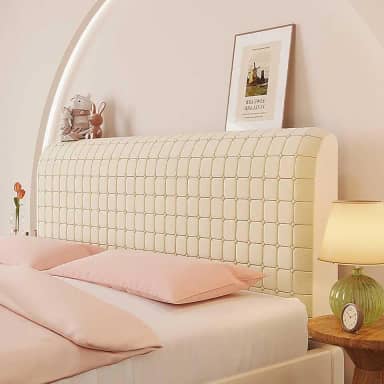 Capa de cabeceira de cama espessa de tecido de veludo Queen/King/Twin capa de cabeceira acolchoada tamanho casal acolchoado king capa protetora de cabeceira para cama casal king size super