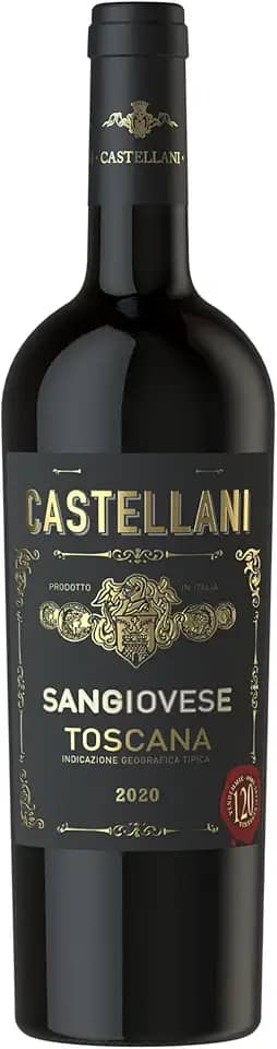 Vinho Italiano Sangiovese - Toscana, by Castellani 750ml