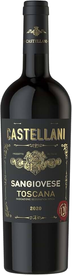 Vinho Italiano Sangiovese - Toscana, by Castellani 750ml