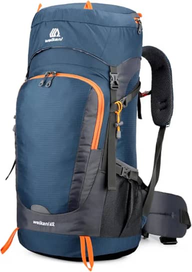 ERYUE mochila de caminhada,Mochila de caminhada 65L resistente à água com capa de chuva Mochila de viagem esportiva ao ar livre para camping escalada montanhismo