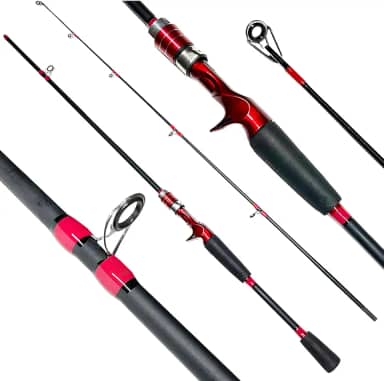 MARURI, VARA PARA CARRETILHA CMIK EM CARBONO 6'0" (1,80M) 15-35LB - 2 PARTES