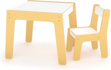 Conjunto Mesa + Cadeira Infantil Montessori - Junges