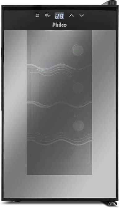 Adega Philco PAD8 8 Garrafas Display Digital BIV