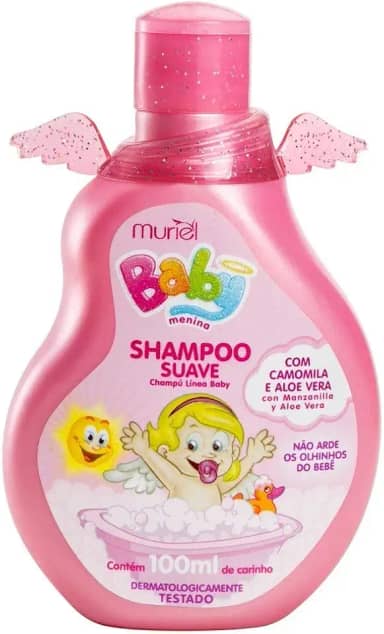 Shampoo Baby Menina, Muriel, 100 ml, Muriel, 100 Ml