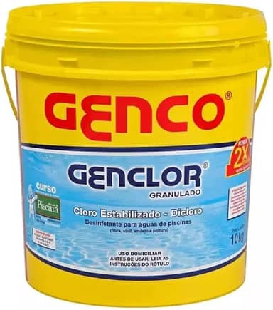 Cloro Para Piscina Estabilizado 10 KG
