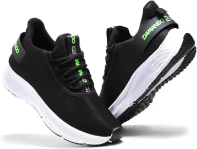 Tênis Masculino Academia Corrida Treino Esportivo Caminhada Confortável e Leve Branco