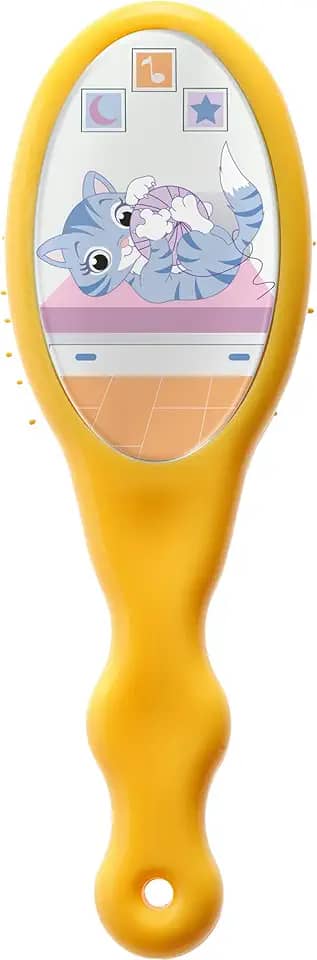 Marco Boni Escova Infantil Para Cabelos Zoo Mania Tigre 8097 Amarelo