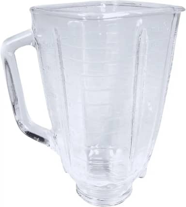 Jarra de Vidro Compatível com Liquidificador Oster Clássico Quadrado (Apenas o Copo)