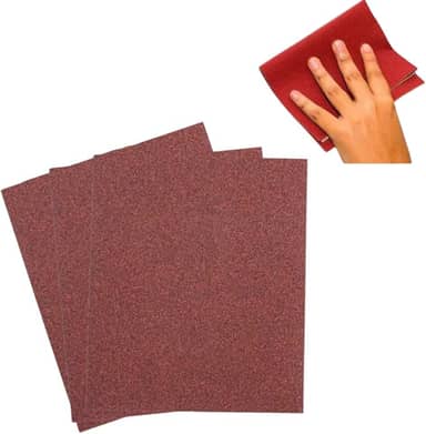 Lixa Grão 120 Massa Madeira Acabamento Profissional | Tigre