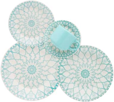 Aparelho de Jantar e Chá 20 Pçs Biona Donna Mandala