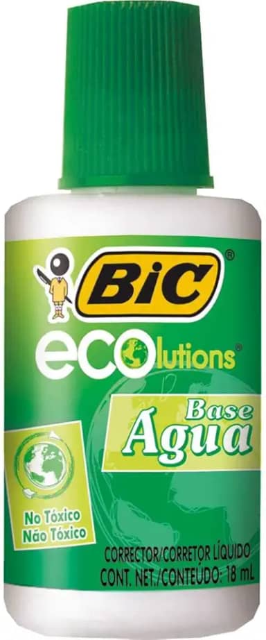 BIC, Corretivo Líquido, ECOlutions, 18 ml, 1 Unidade